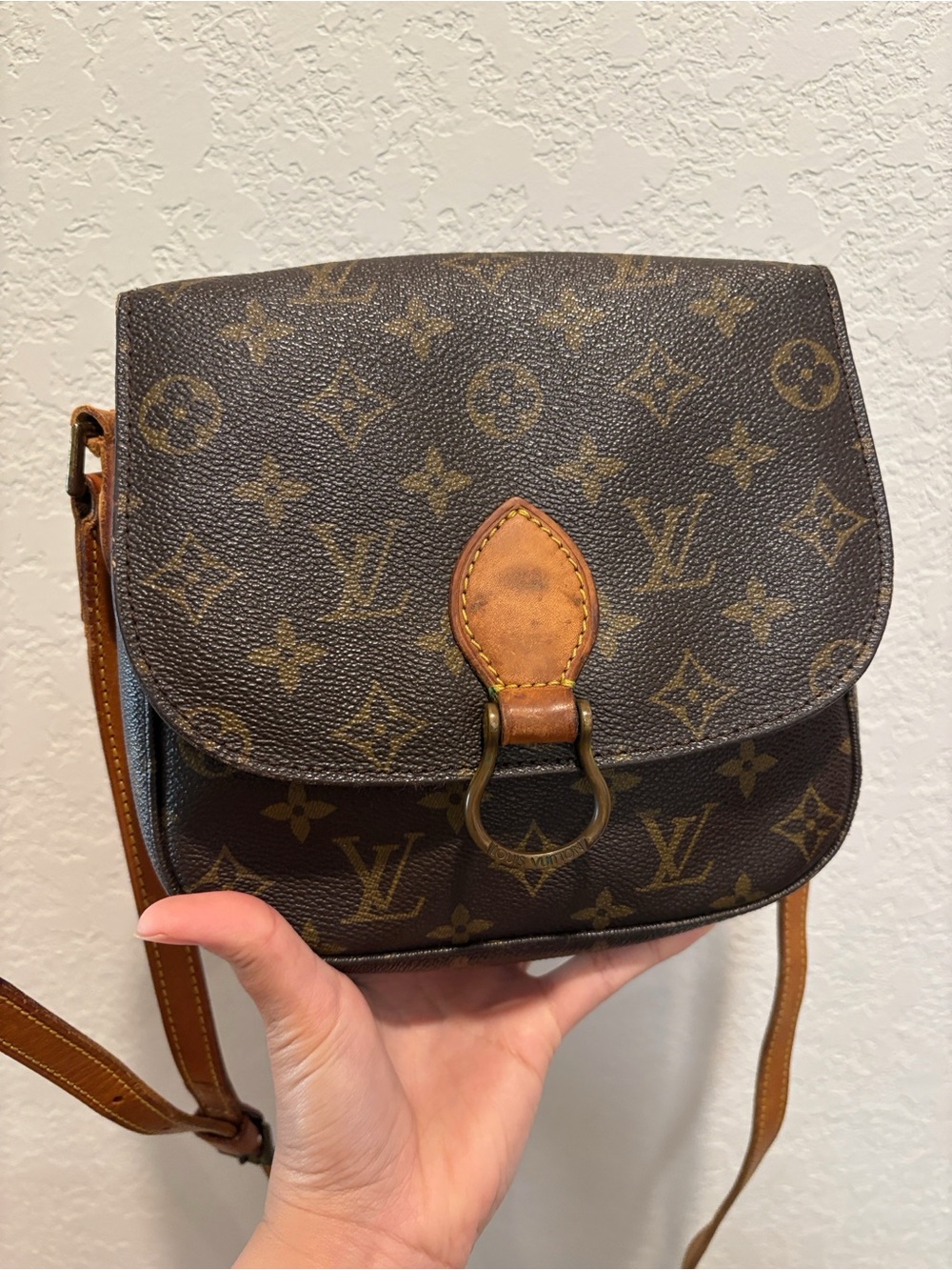 Louis Vuitton Saint Cloud MM Brown Monogram Crossbody Bag